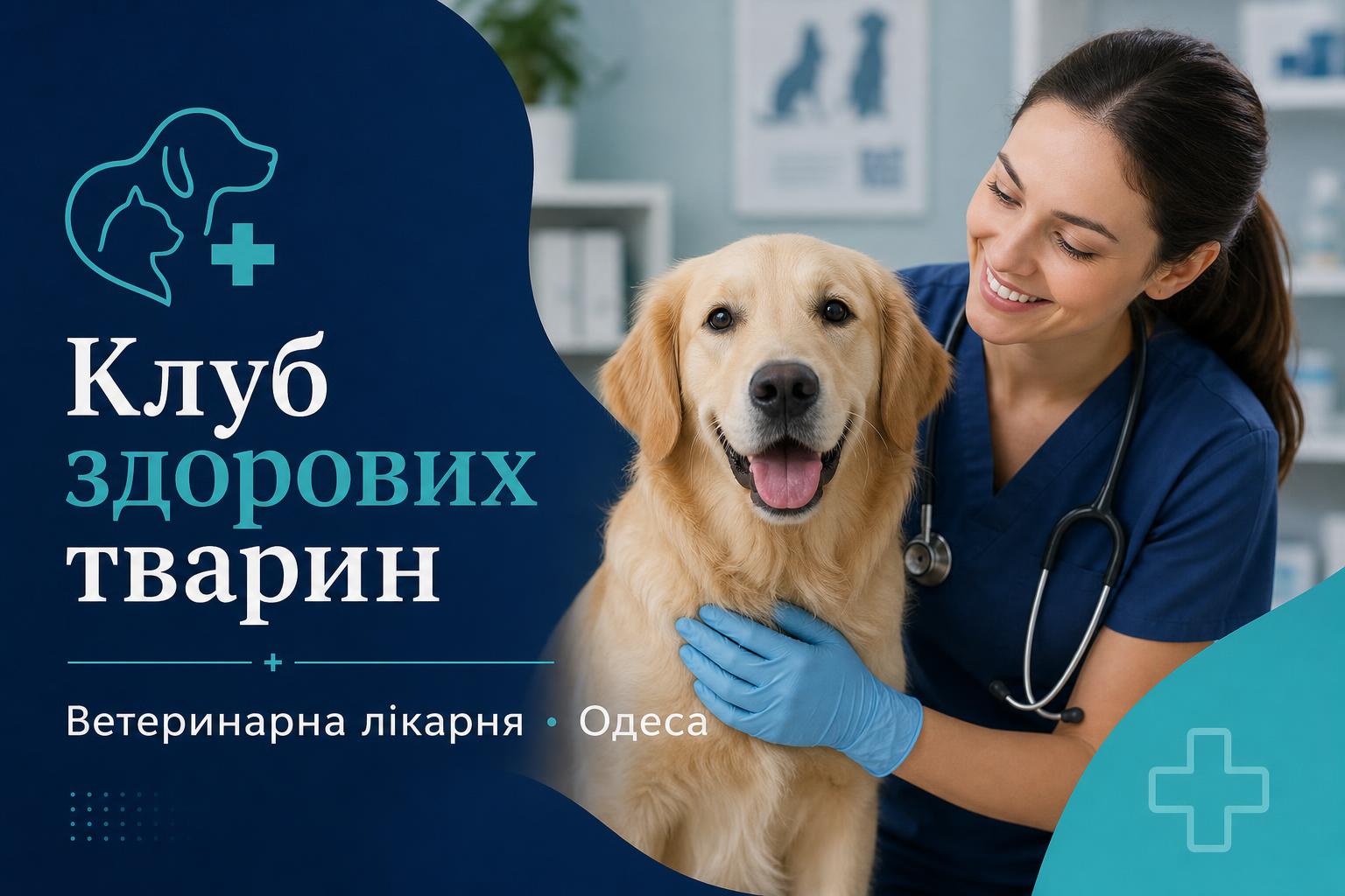 Клуб здорових тварин — ветеринарна лікарня в Одесі